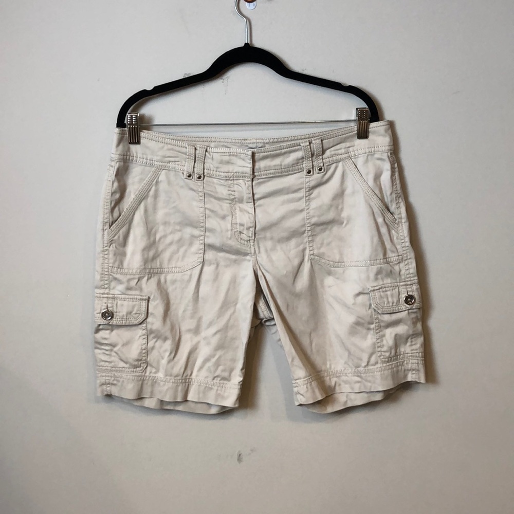 WHBM Khaki Shorts